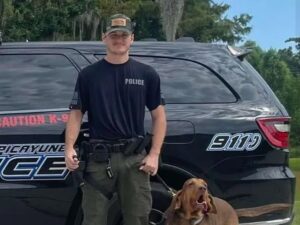 Shayne Cunningham and K9 Penny