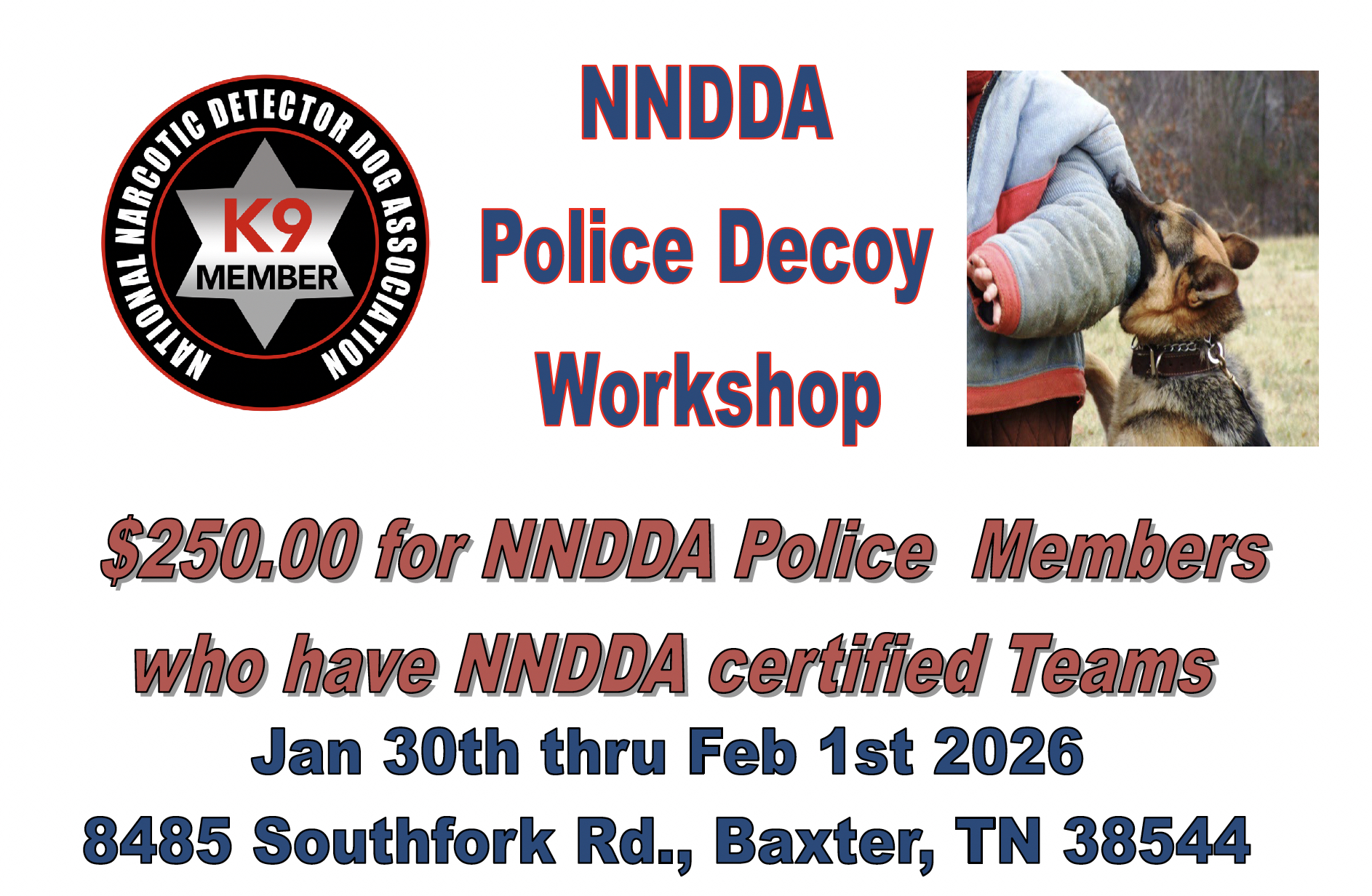 NNDDA Decoy Workshop